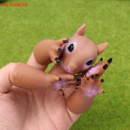 (HB05)Squirrel Finger Hand Puppet Novelty Toys For Kids Birthday Party Cosplay Plaything Gift
