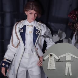 Doll BJD Clothes 1/4 Handsome Doll Clothes Uniform For Dollshe MSD MA Body Doll accessories luodoll