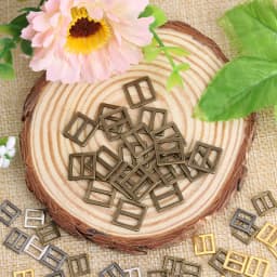 20/40Pcs Tiny Tri-glide Belt Buckle for DIY Doll Clothes Bags Mini Buckles Buttons Diy Doll Shoes Clothing Accessories 6/7/8.5mm