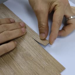 20pcs Dollhouse Miniature Wood Floor Tiles, Simulated Herringbone Flooring Model