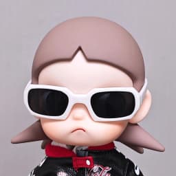 (Only Glasses) Fashion Doll Eyewear Fit ZSIGA Yearning Place Gaga Sister Movable Figure BJD Doll Costume Decor Accessories