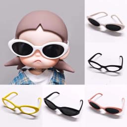 (Only Glasses) Fashion Doll Eyewear Fit ZSIGA Yearning Place Gaga Sister Movable Figure BJD Doll Costume Decor Accessories