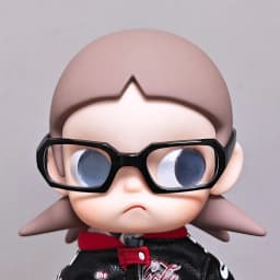 (Only Glasses) Fashion Doll Eyewear Fit ZSIGA Yearning Place Gaga Sister Movable Figure BJD Doll Costume Decor Accessories