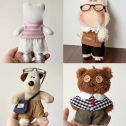 Mini Pants Doll Clothes Fit 10-17cm Doll Universal Outfit For Long Leg KT & ZSIGA Cute Doll Replacement Dress Up Accessories