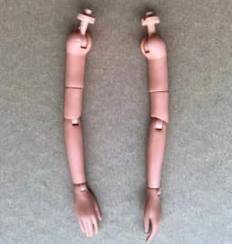 Dancing Girl Replacements Hands Brown Beige White Skin Bratss Doll Parts 1/6 Doll Accessories
