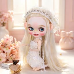 ICY DBS Blyth 1/6 High-Quality Outfit Set with Headpiece and Hat Anime-Style Doll Toy Gift