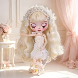 ICY DBS Blyth 1/6 High-Quality Outfit Set with Headpiece and Hat Anime-Style Doll Toy Gift