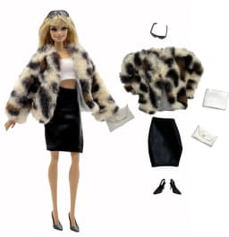 1 Set Cloth Doll Accessories Fashion Model Casual Wear Cool Clothes for 11.5 inch 30cm Doll Kids or Birthday Gift