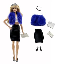 1 Set Cloth Doll Accessories Fashion Model Casual Wear Cool Clothes for 11.5 inch 30cm Doll Kids or Birthday Gift