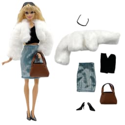 1 Set Cloth Doll Accessories Fashion Model Casual Wear Cool Clothes for 11.5 inch 30cm Doll Kids or Birthday Gift