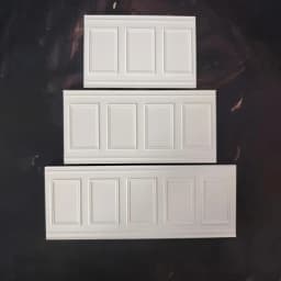 1Pcs Role Play Doll House Accessories Dollhouse Square Wall Skirt Wall Panel For Micro Landscape Window Display