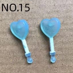 Rainbow Fashion Sister 1/6 Doll Earrings Colorful Personality Decor Accessories for Doll Decorations