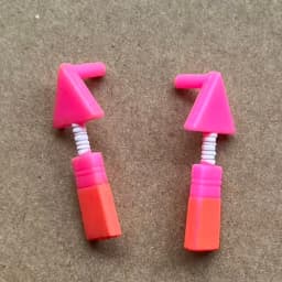 Rainbow Fashion Sister 1/6 Doll Earrings Colorful Personality Decor Accessories for Doll Decorations