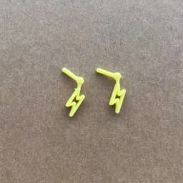 Rainbow Fashion Sister 1/6 Doll Earrings Colorful Personality Decor Accessories for Doll Decorations