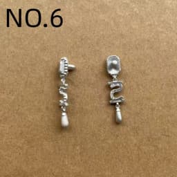 Rainbow Fashion Sister 1/6 Doll Earrings Colorful Personality Decor Accessories for Doll Decorations