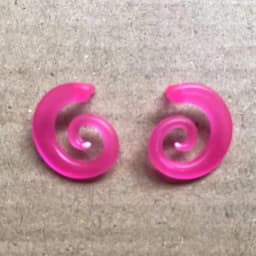 Rainbow Fashion Sister 1/6 Doll Earrings Colorful Personality Decor Accessories for Doll Decorations