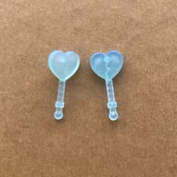 Rainbow Fashion Sister 1/6 Doll Earrings Colorful Personality Decor Accessories for Doll Decorations