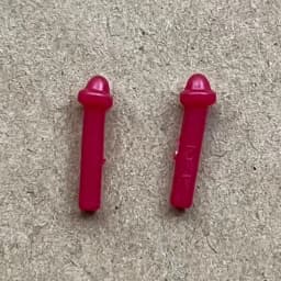 Rainbow Fashion Sister 1/6 Doll Earrings Colorful Personality Decor Accessories for Doll Decorations