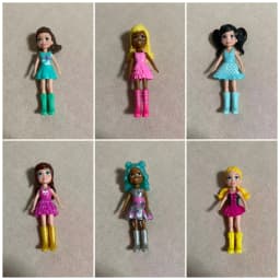 Mini Cute Girl doll Toy - Fashion Clothing doll Series Model - Simulation Game Toy - Children's Birthday Gift
