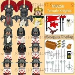 Viking warrior,shield,sword, helmet, army,building blocks, humanoid dolls, birthday gifts,cartoon characters, mini action dolls.