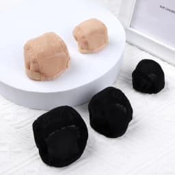 Black/Beige Color Wig 1/3 1/4 1/6 Hairnet Net Head Headgear Fixed Hair Non-slip Hat Cap
