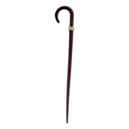 1Pcs 1/12 Dollhouse Miniature Accessories Mini Alloy Crutch Simulation Walking Stick Model Toys for Doll House Decoration