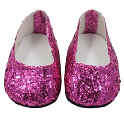 Fashion Glitter Sequin Shoes For dolls Fits 43cm Baby Newborn accessories And 18inch American Doll,OG