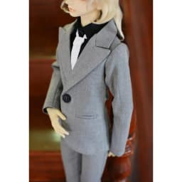 Wamami White Black Red Necktie Tie 1/3 1/4 SD17 Male BJD Dolls Dollfie Outfits