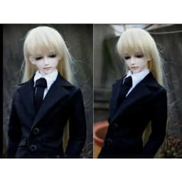 Wamami White Black Red Necktie Tie 1/3 1/4 SD17 Male BJD Dolls Dollfie Outfits