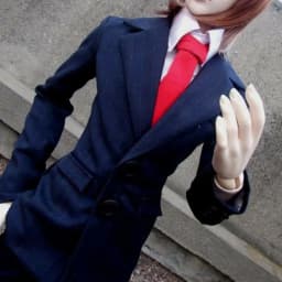 Wamami White Black Red Necktie Tie 1/3 1/4 SD17 Male BJD Dolls Dollfie Outfits