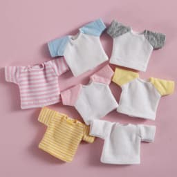 Ob11 clothes Leisure short-sleeved t-shirt for obitsu11,GCS ,YMY,P9,1/12 bjd Movable joints Dolls Accessories Toy