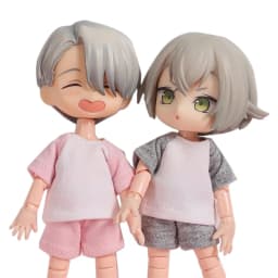 Ob11 clothes Leisure short-sleeved t-shirt for obitsu11,GCS ,YMY,P9,1/12 bjd Movable joints Dolls Accessories Toy