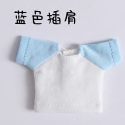 Ob11 clothes Leisure short-sleeved t-shirt for obitsu11,GCS ,YMY,P9,1/12 bjd Movable joints Dolls Accessories Toy