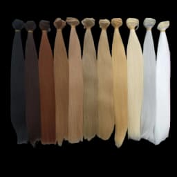 Natural Color  35cm Doll Hairs High Temperature Heat Resistant Straight BJD Diy Doll Wigs