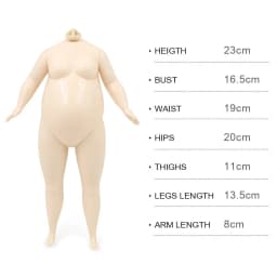 ICY DBS Blyth doll plump body fat lady dress clothes anime suit girls gift