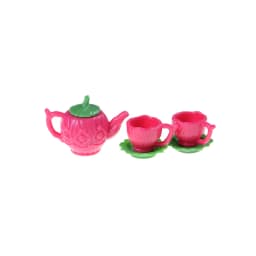 1:12 Tableware Teapot Coffee Cup Saucer Tray Plate Tea Set Pot Kitchen Decor Dollhouse Miniature Christmas Gift Doll Accessories