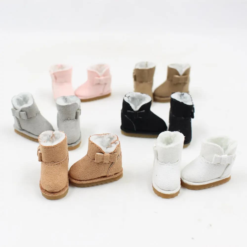 Blyth doll warm Snow Boot with 6 styles for chossing suitable for Rubber and Joint body