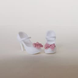 Office Work Footwear Elegant Heeled Shoes for 11.5" Doll High Heels Boat Shoes for Blythe Doll Plastic Accessories DIY Toy