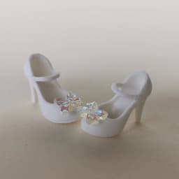 Office Work Footwear Elegant Heeled Shoes for 11.5" Doll High Heels Boat Shoes for Blythe Doll Plastic Accessories DIY Toy