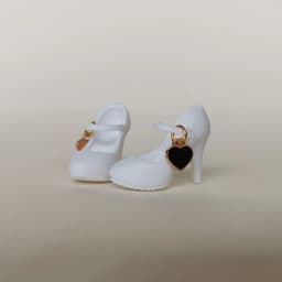 Office Work Footwear Elegant Heeled Shoes for 11.5" Doll High Heels Boat Shoes for Blythe Doll Plastic Accessories DIY Toy