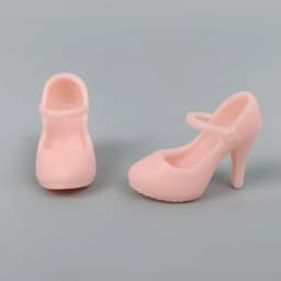 Office Work Footwear Elegant Heeled Shoes for 11.5" Doll High Heels Boat Shoes for Blythe Doll Plastic Accessories DIY Toy