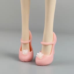 Office Work Footwear Elegant Heeled Shoes for 11.5" Doll High Heels Boat Shoes for Blythe Doll Plastic Accessories DIY Toy