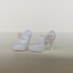 Office Work Footwear Elegant Heeled Shoes for 11.5" Doll High Heels Boat Shoes for Blythe Doll Plastic Accessories DIY Toy