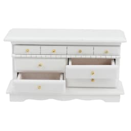 1:12Dollhouse Miniature Storage Cabinet Model Doll House Dresser Furniture Decor Toy Accessories