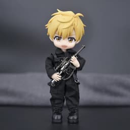 Ob11 Doll Alpha Tactical Clothes Doll Special Police Uniform Set For Molly, Gsc, Ymy, Ufdoll, Holala, 1/12 Bjd Dolls