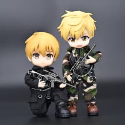 Ob11 Doll Alpha Tactical Clothes Doll Special Police Uniform Set For Molly, Gsc, Ymy, Ufdoll, Holala, 1/12 Bjd Dolls