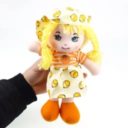 25cm Cartoon Kawaii Fruit Skirt Hat Rag Dolls Soft Cute Cloth for Baby Pretend Play Girls Birthday Christmas Gifts