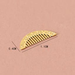 Dollhouse Simulation Chinese Style Mini Hair Comb Hairpin DIY Dolls Dress Up Decoration Accessories For Kid Pretend Play Toys