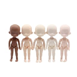 Obitsu 11CM Doll Toys DOD Body Suitable for GSC Head Ob11 1/12 BJD Body Spherical Joint Dolls Hand Set Body and Head Girls Toy