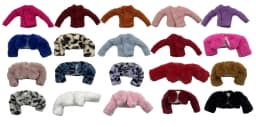 Multi Style Exquisite Fur Coat Outfit for 11.5 Inch 30cm Doll Many Style for Choice Gifts for Girls Doll Accessories